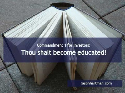 10 Commandments for investors, first commandment