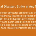 Know Your Coverage: Property Insurance and Disaster Claims