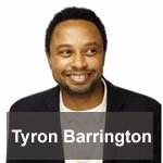 Tyron Barrington is author of "The Lord is My Agent...And, He ONLY Takes 10%"
